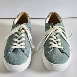 Ann Taylor Denim Sneakers Size 6.5 M